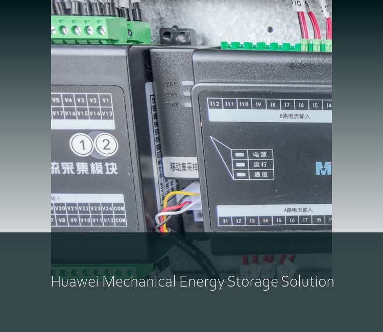 Huawei Mechanical Energy Storage Solution