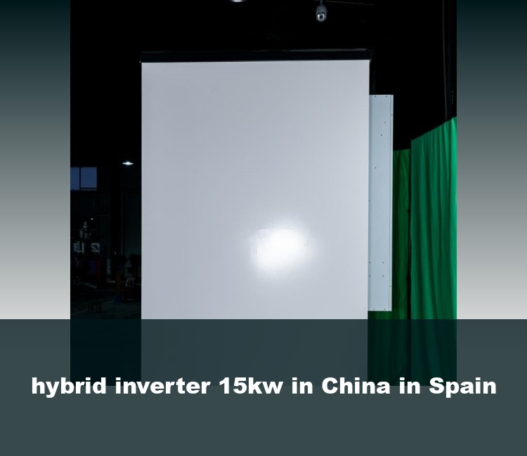 hybrid inverter 15kw in China in Spain