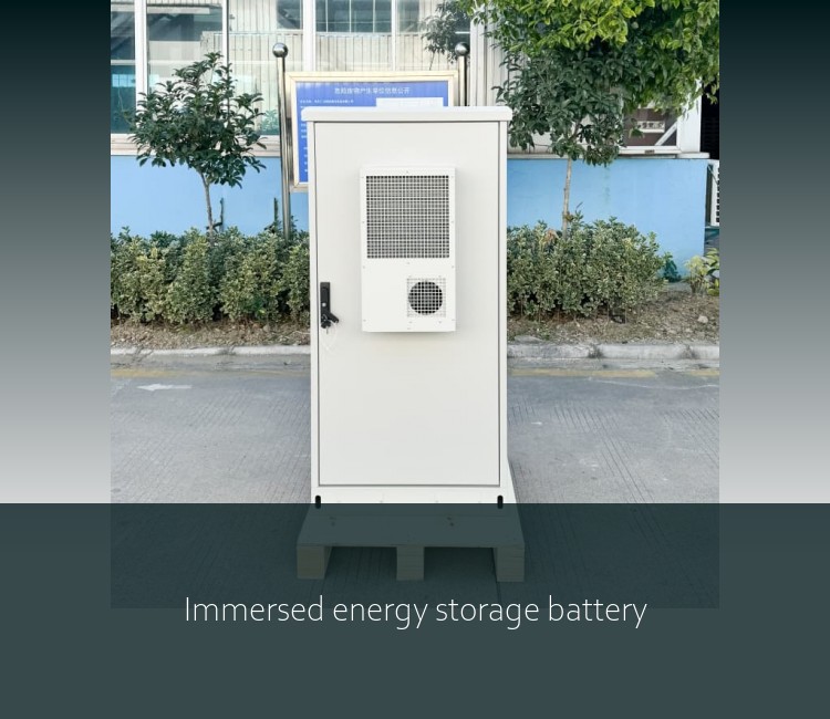 Immersed energy storage battery