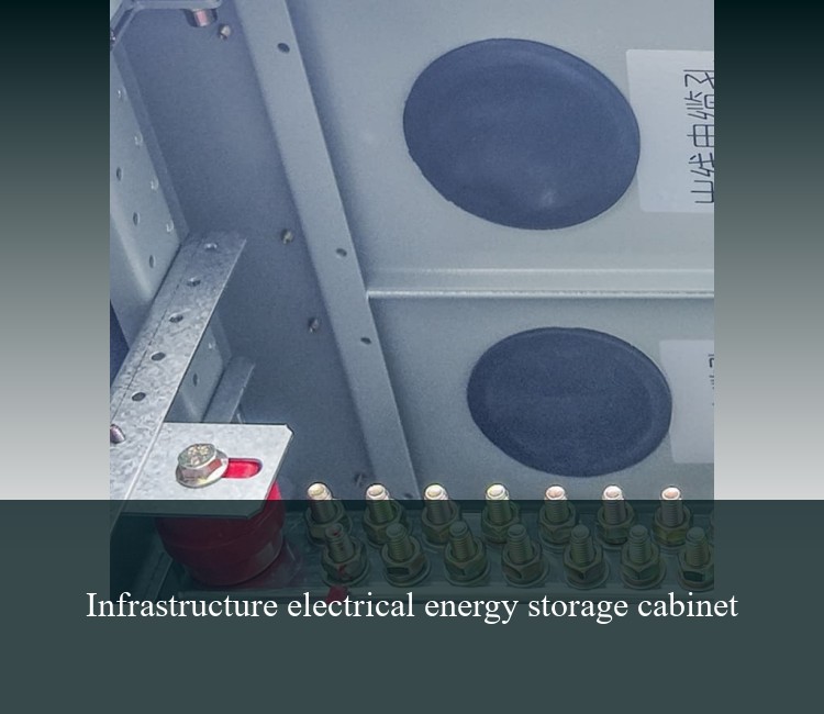 Infrastructure electrical energy storage cabinet