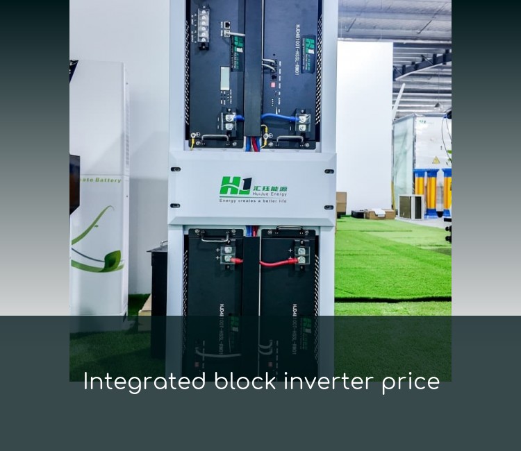 Integrated block inverter price