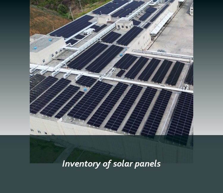 Inventory of solar panels
