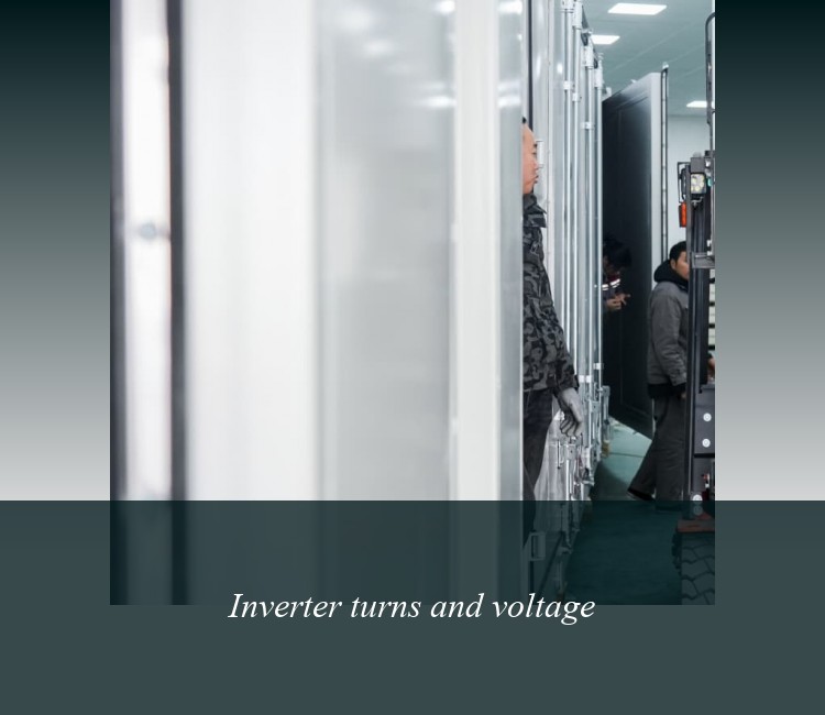 Inverter turns and voltage