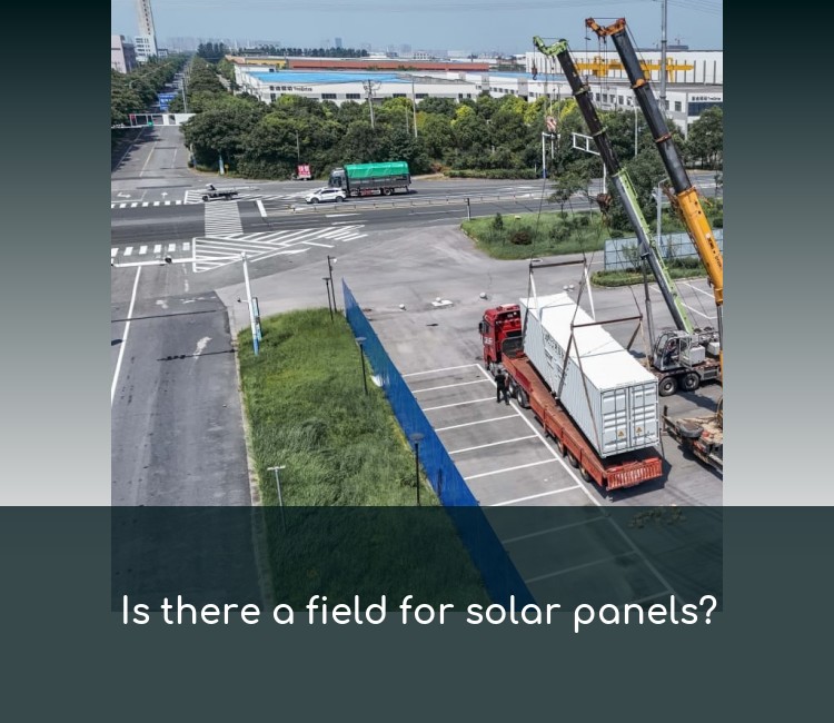 Is there a field for solar panels?