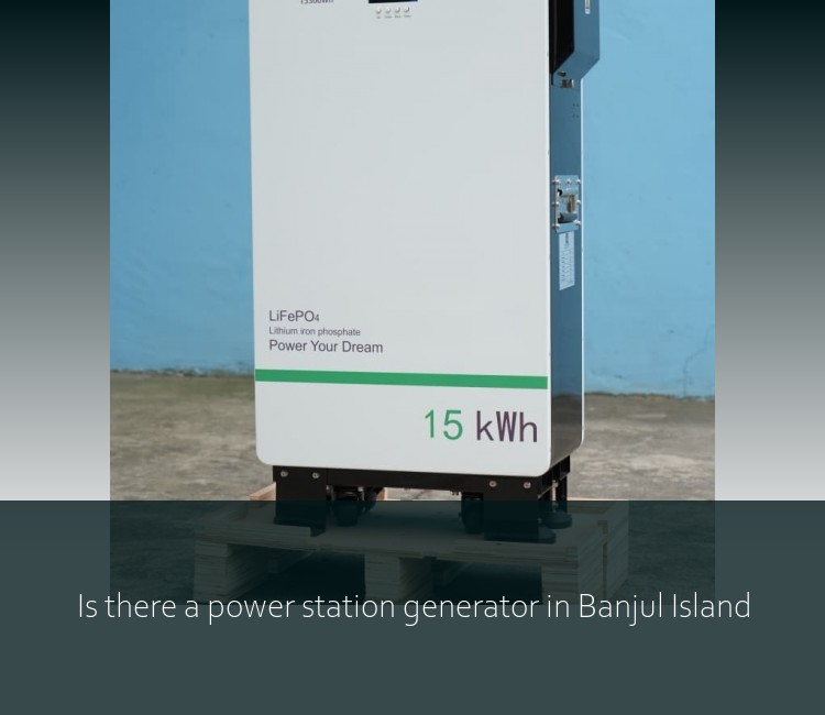 Is there a power station generator in Banjul Island