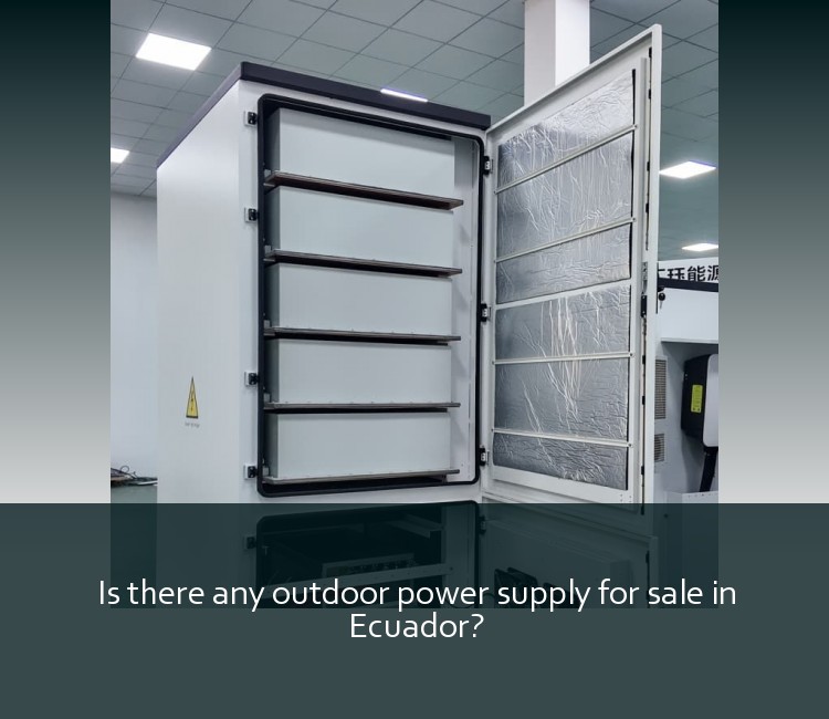 Is there any outdoor power supply for sale in Ecuador?