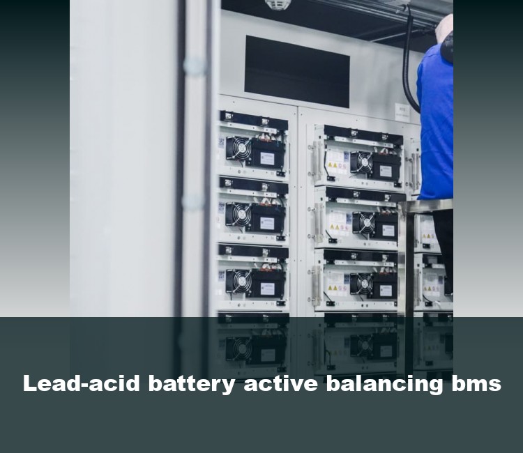 Lead-acid battery active balancing bms