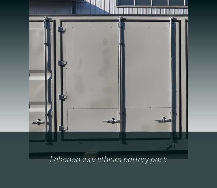 Lebanon 24v lithium battery pack