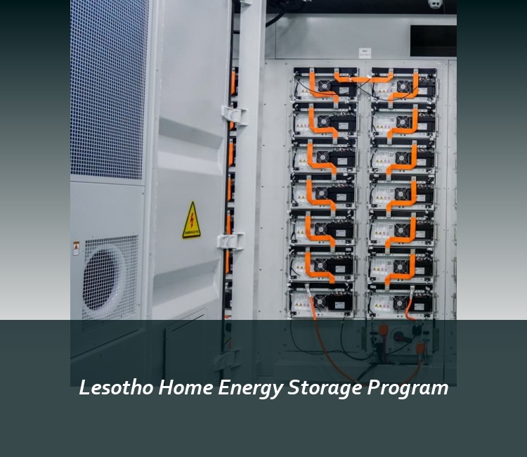 Lesotho Home Energy Storage Program