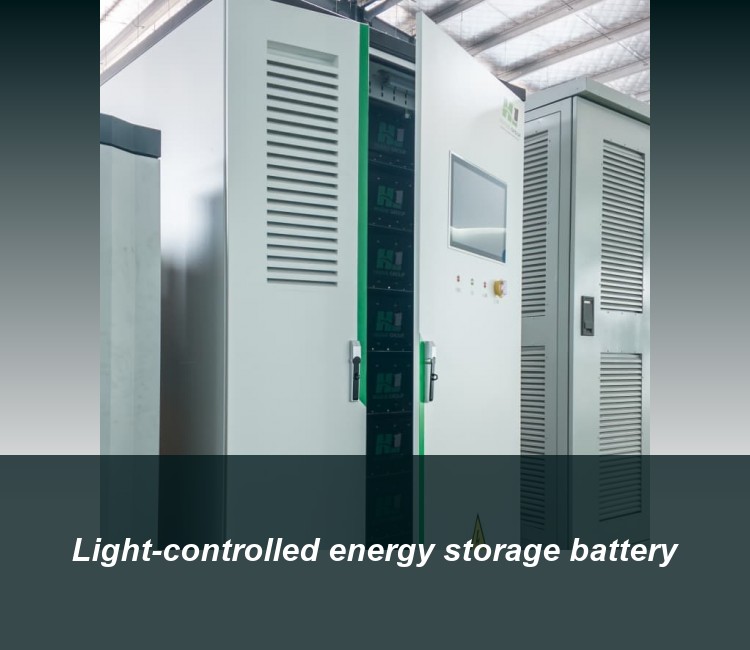 Light-controlled energy storage battery