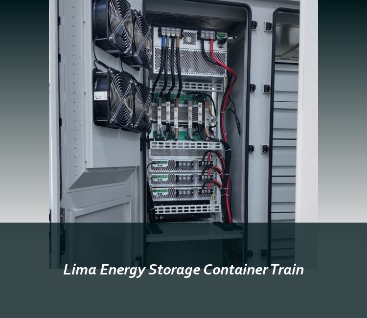 Lima Energy Storage Container Train