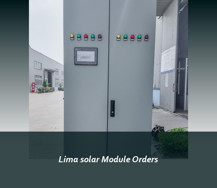 Lima solar Module Orders