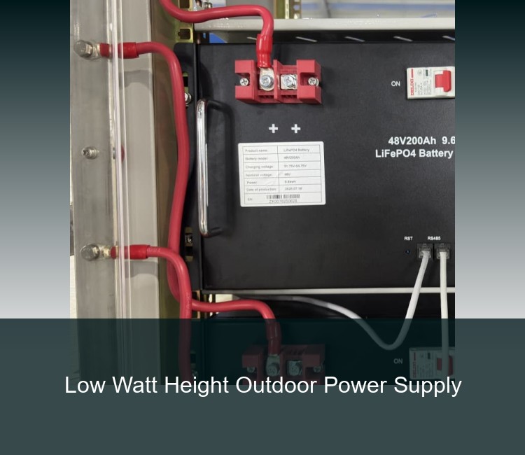Low Watt Height Outdoor Power Supply