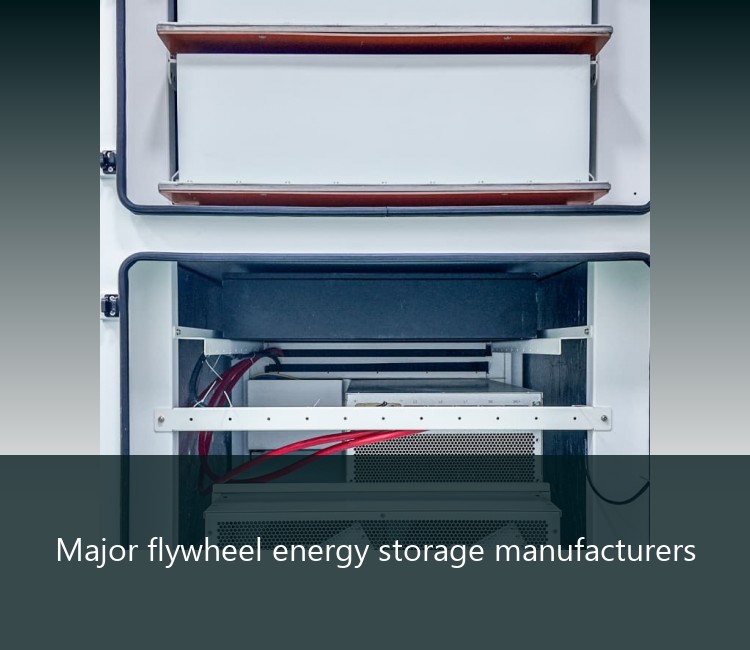 Major flywheel energy storage manufacturers