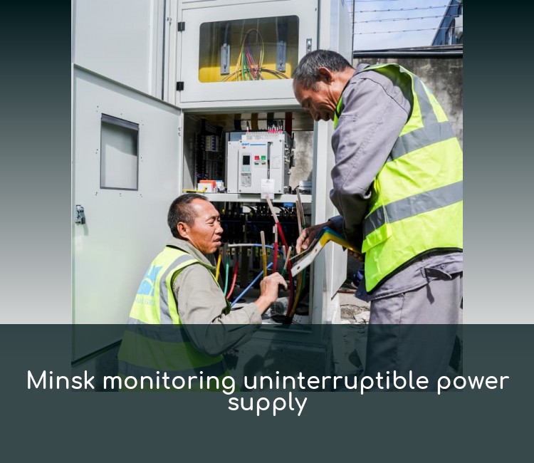 Minsk monitoring uninterruptible power supply