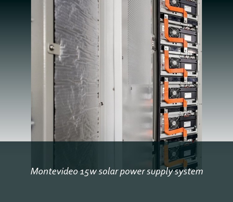 Montevideo 15w solar power supply system