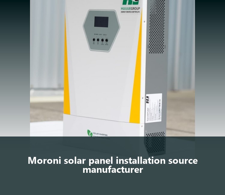 Moroni solar panel installation source manufacturer