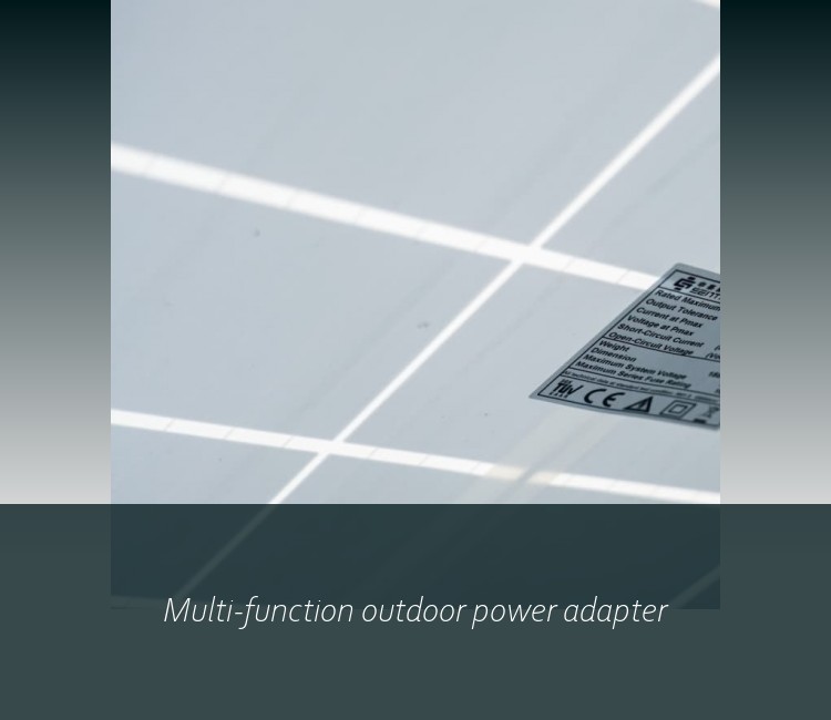Multi-function outdoor power adapter