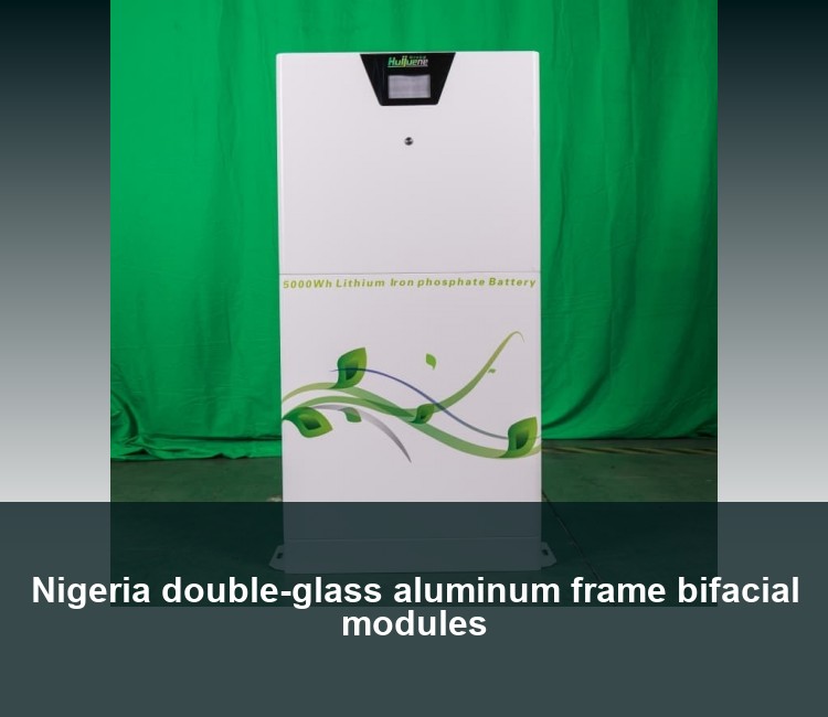 Nigeria double-glass aluminum frame bifacial modules