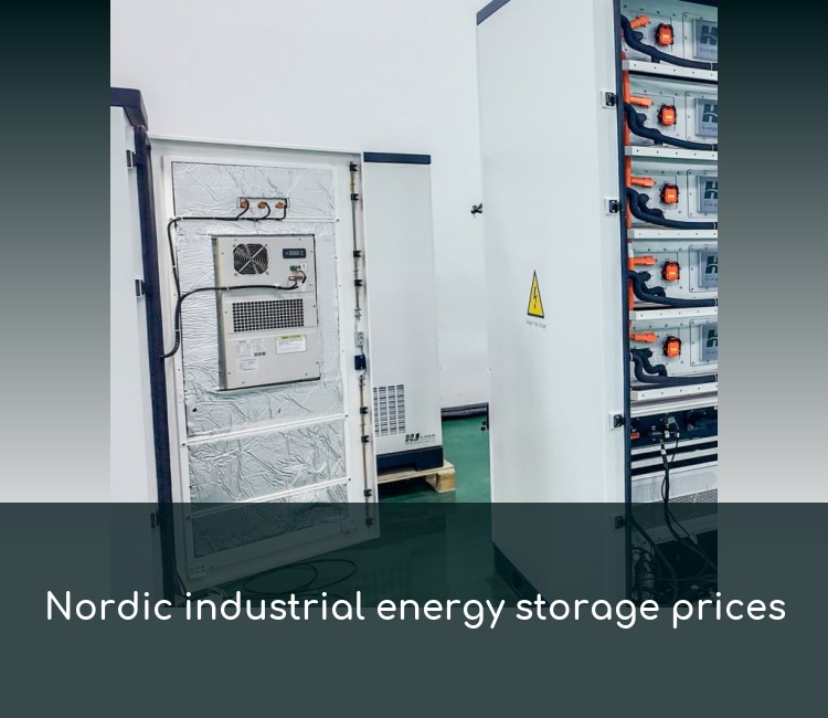 Nordic industrial energy storage prices
