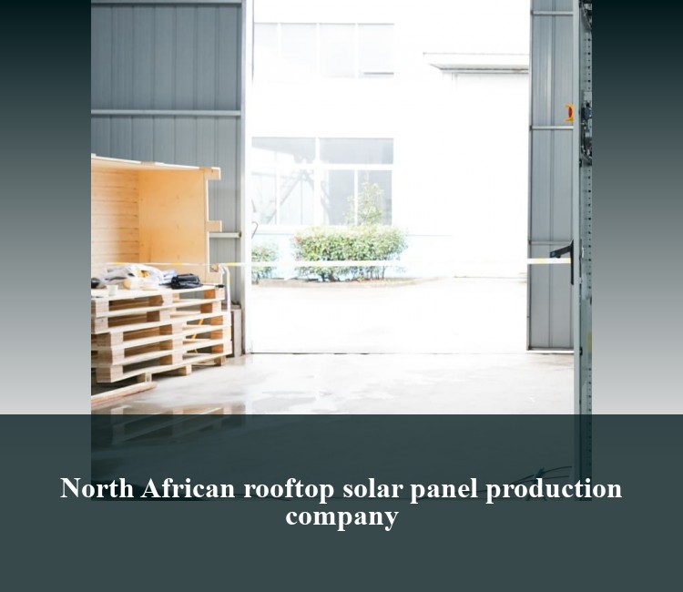 North African rooftop solar panel production company