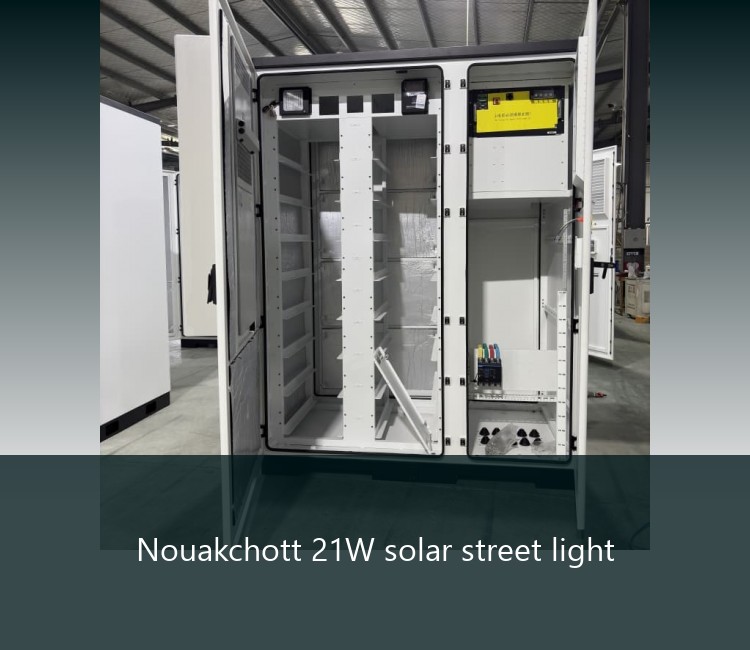 Nouakchott 21W solar street light