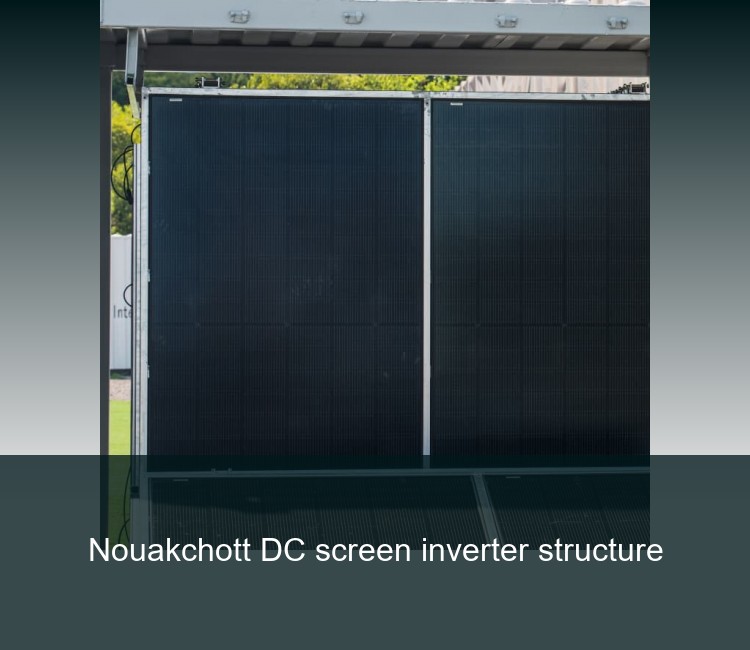 Nouakchott DC screen inverter structure