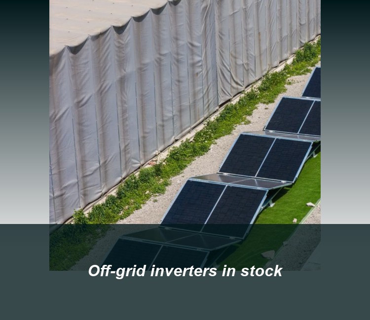Off-grid inverters in stock