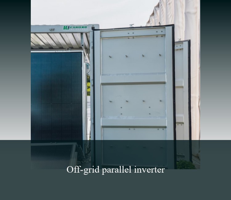Off-grid parallel inverter