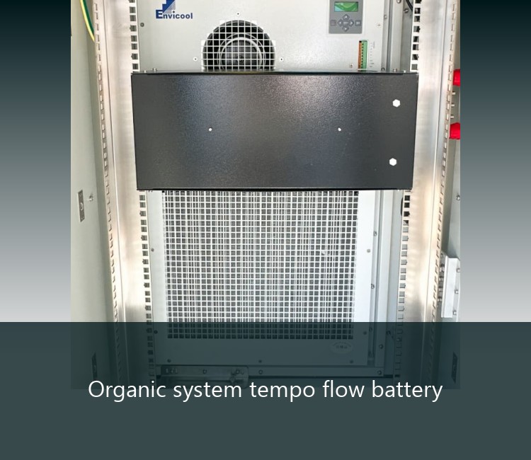 Organic system tempo flow battery