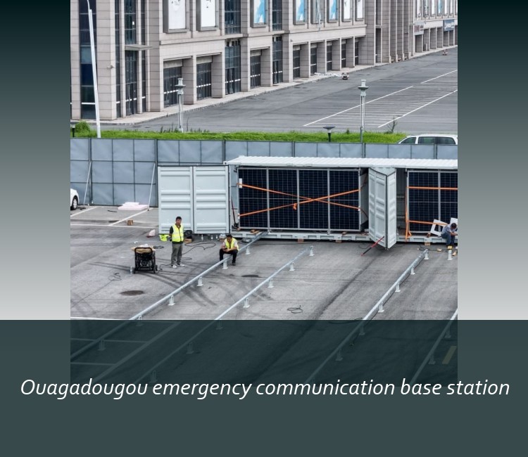 Ouagadougou emergency communication base station