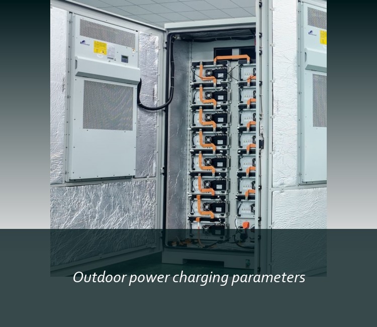 Outdoor power charging parameters