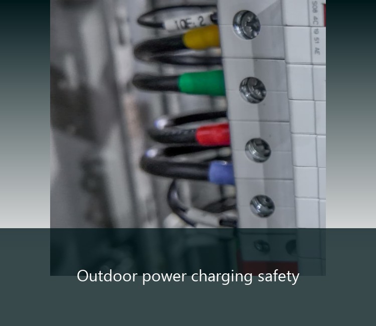 Outdoor power charging safety