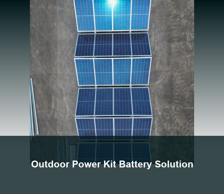 Outdoor Power Kit Battery Solution