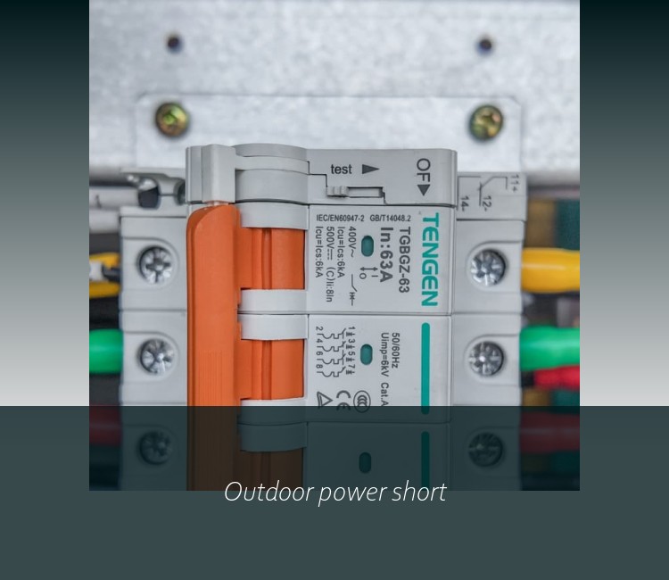 Outdoor power short