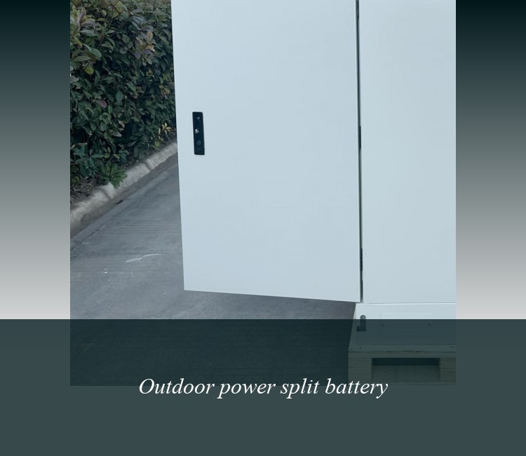 Outdoor power split battery