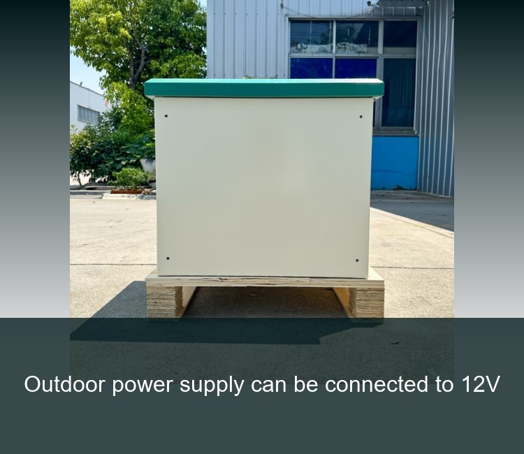 Outdoor power supply can be connected to 12V