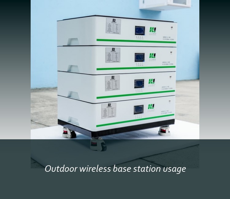 Outdoor wireless base station usage