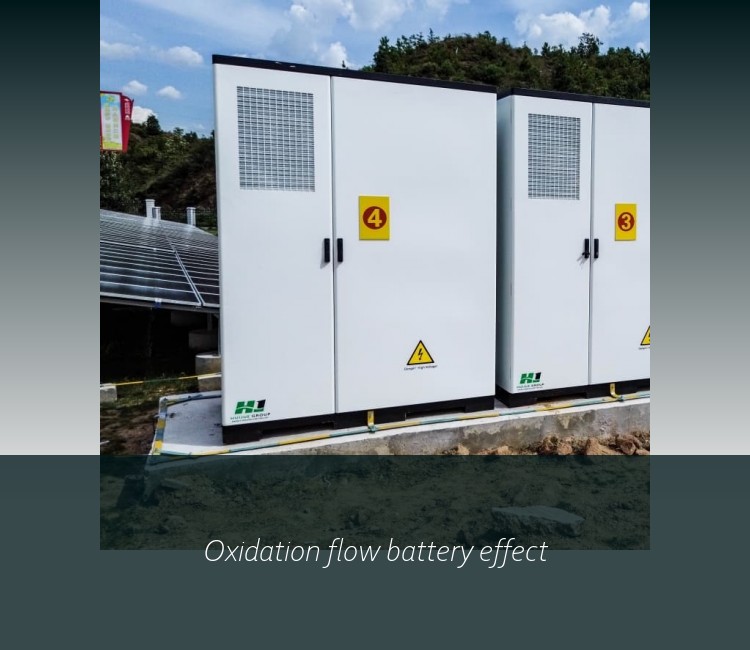 Oxidation flow battery effect