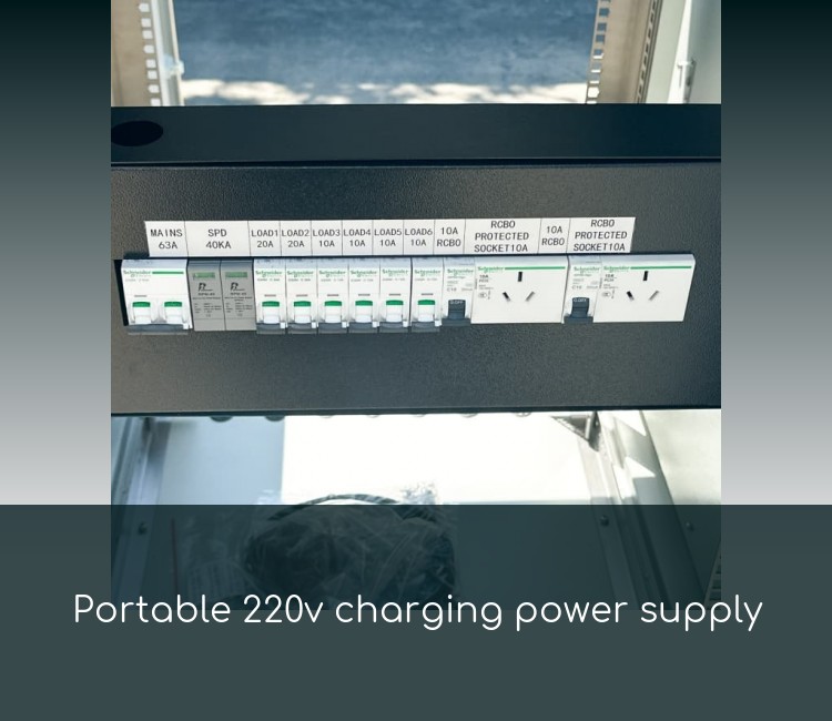 Portable 220v charging power supply