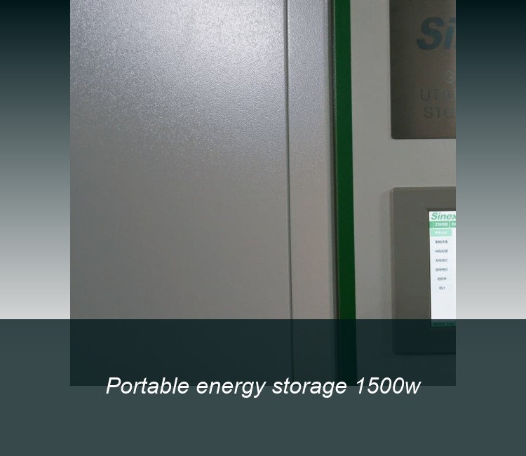 Portable energy storage 1500w