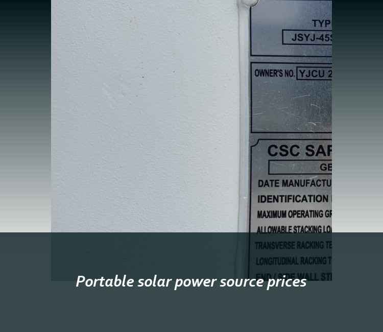 Portable solar power source prices