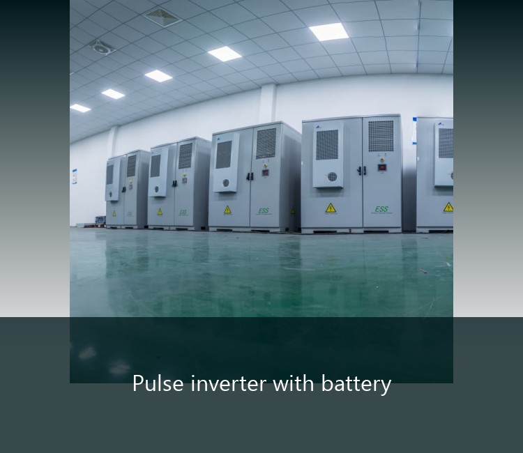 Pulse inverter with battery