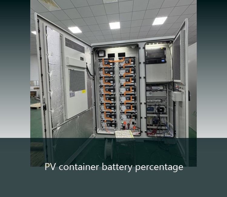 PV container battery percentage
