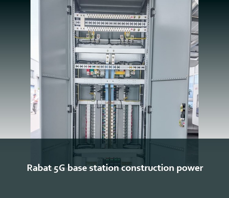 Rabat 5G base station construction power