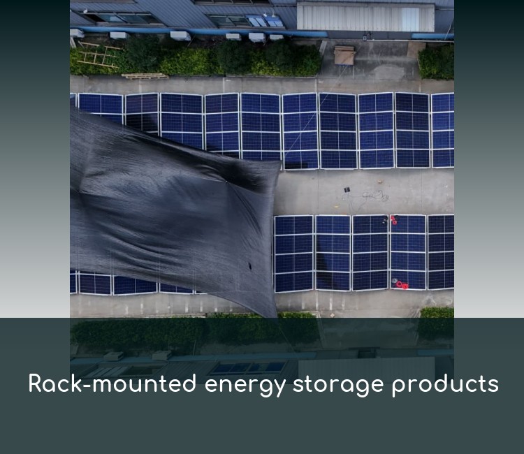 Rack-mounted energy storage products