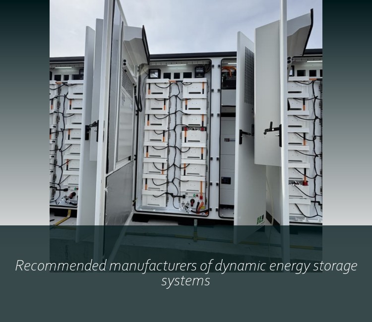Recommended manufacturers of dynamic energy storage systems