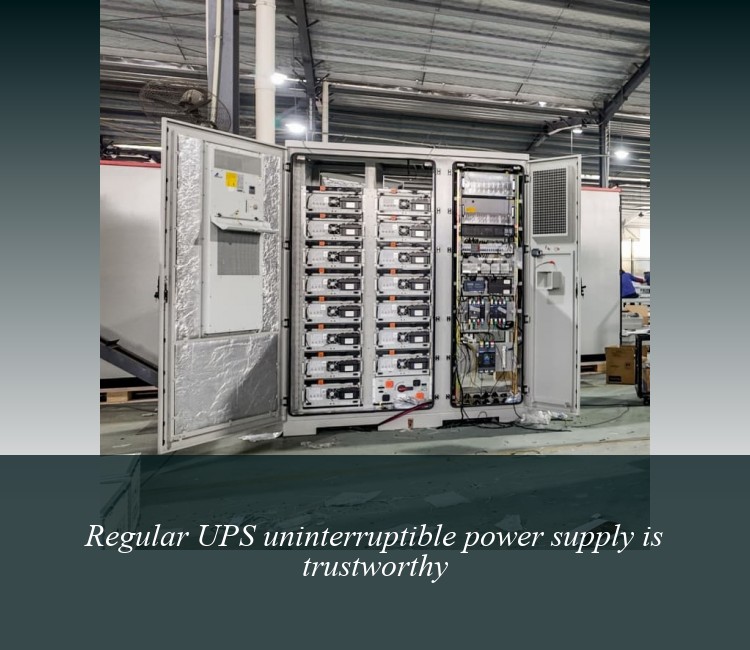 Regular UPS uninterruptible power supply is trustworthy