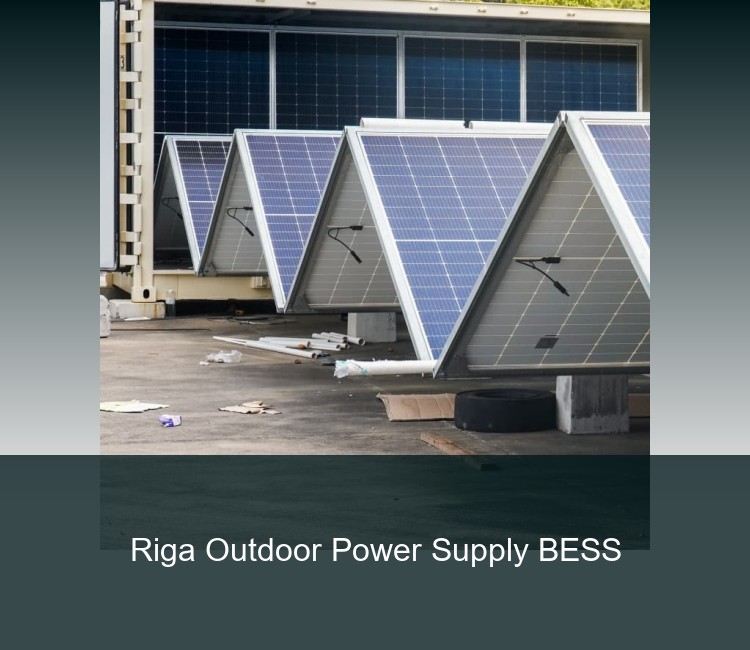 Riga Outdoor Power Supply BESS