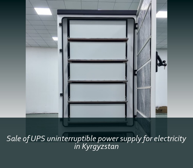 Sale of UPS uninterruptible power supply for electricity in Kyrgyzstan